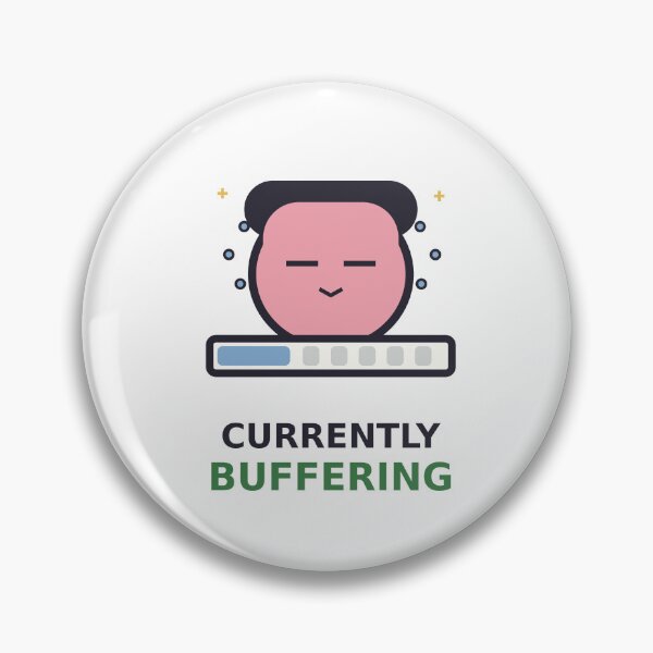 Item preview, Currently Buffering — Funny Low Energy Design, Cute Gift For Tired Friends designed and sold by QuirkyCartel.