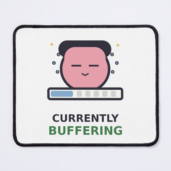 Item preview, Currently Buffering — Funny Low Energy Design, Cute Gift For Tired Friends designed and sold by QuirkyCartel.