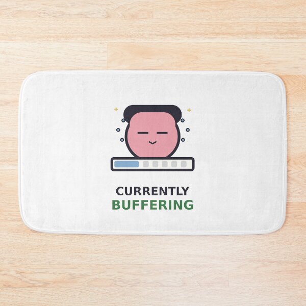 Item preview, Currently Buffering — Funny Low Energy Design, Cute Gift For Tired Friends designed and sold by QuirkyCartel.