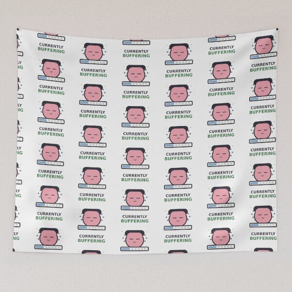 Item preview, Currently Buffering — Funny Low Energy Design, Cute Gift For Tired Friends designed and sold by QuirkyCartel.