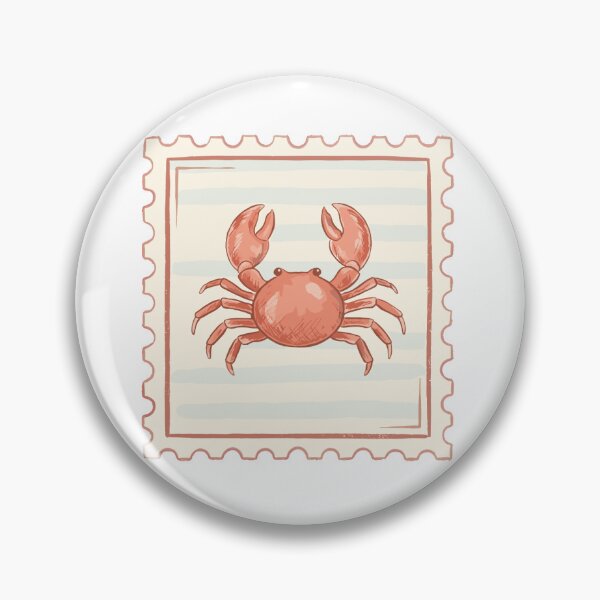 Item preview, Crab Stamp designed and sold by Sarah Weaver.