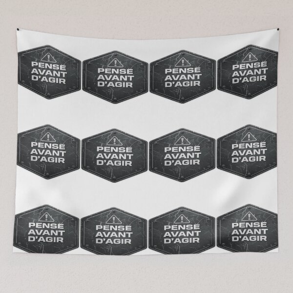 Item preview, PENSE AVANT D'AGIR designed and sold by safetygearpro.