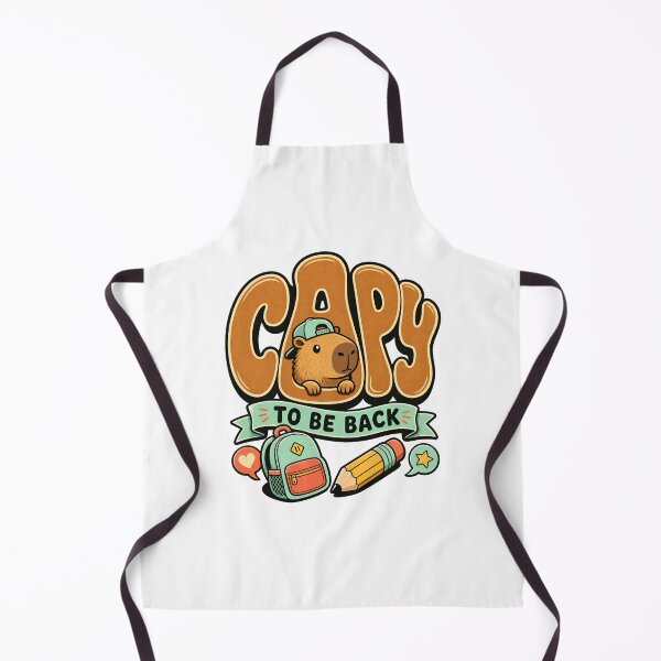 Item preview, Back to School Capybara: Capy to Be Back designed and sold by Fenay Designs.