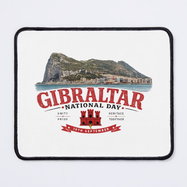 Item preview, Vintage Gibraltar National Day Skyline designed and sold by djbingib.