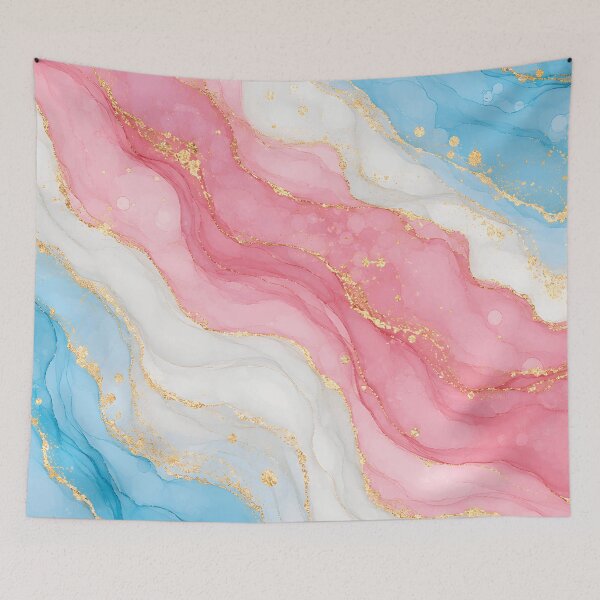 Item preview, Transgender Marble - Trans Pride Flag Colors designed and sold by Travelslightly.