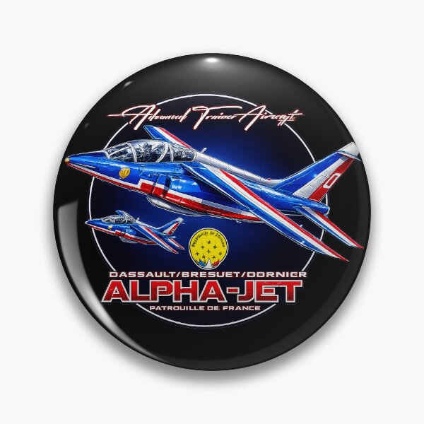 Item preview, Dassault Alpha Jet Patrouille de France | Advanced Trainer Aircraft Military Aviation Art designed and sold by Aerolovers.
