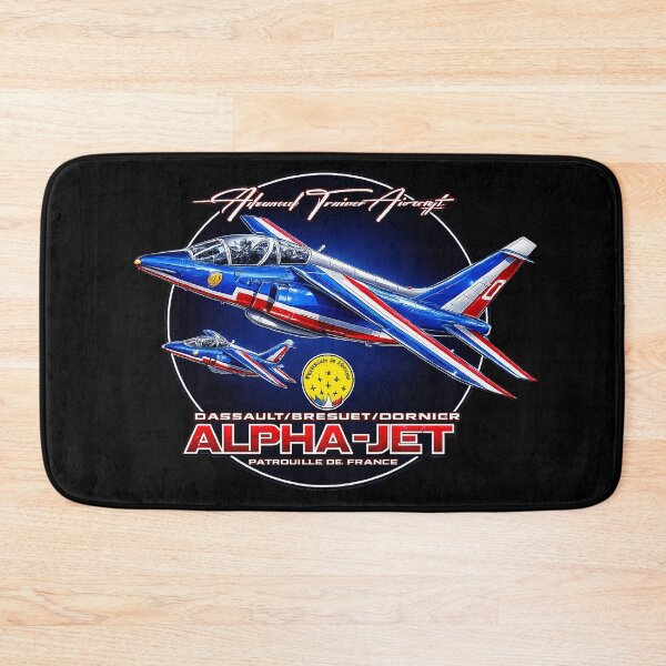 Item preview, Dassault Alpha Jet Patrouille de France | Advanced Trainer Aircraft Military Aviation Art designed and sold by Aerolovers.