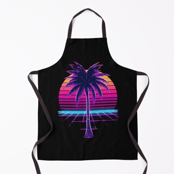 Item preview, Neon Retro Synthwave Palm Tree 80s Vintage Sunset designed and sold by Larams Studio.