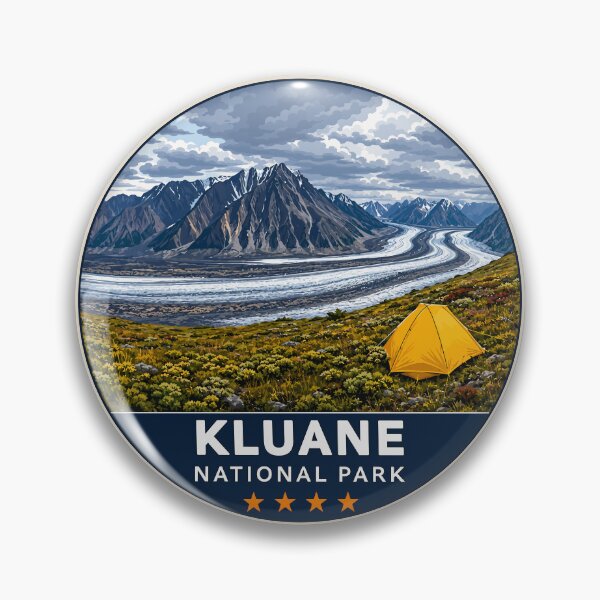 Item preview, Kluane National Park and Reserve | Yukon Canada Mountain Adventure Design designed and sold by Gideon Emmerich.
