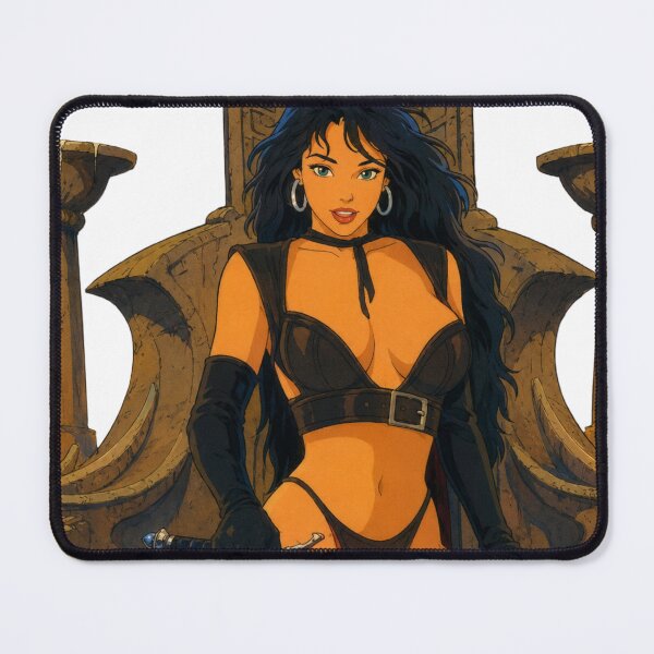Item preview, Dark Fantasy Sword Queen Pin-Up | Classic Western Animation Inspired Fantasy Art designed and sold by  Hollow Moon Studios..