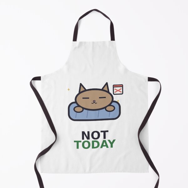 Item preview, Not Today — Funny Introvert Cat Design, Cute Gift For Cat Lovers designed and sold by QuirkyCartel.