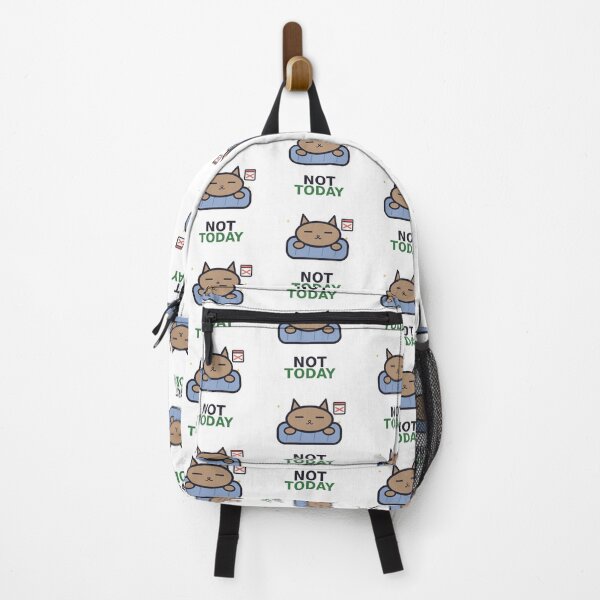 Item preview, Not Today — Funny Introvert Cat Design, Cute Gift For Cat Lovers designed and sold by QuirkyCartel.