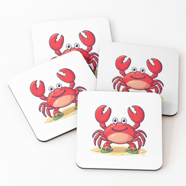 Item preview, Son of a Beach — Crab in Flip Flops Animal-pun Humor designed and sold by MOSIDRIP™.