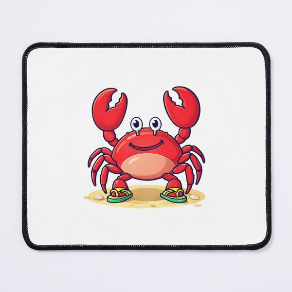 Item preview, Son of a Beach — Crab in Flip Flops Animal-pun Humor designed and sold by MOSIDRIP™.