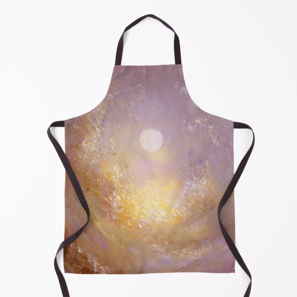 Item preview, Energy Image Dreamy Moon – Golden moon on a pastel purple background designed and sold by monchie.
