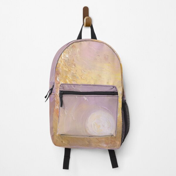 Item preview, Energy Image Dreamy Moon – Golden moon on a pastel purple background designed and sold by monchie.