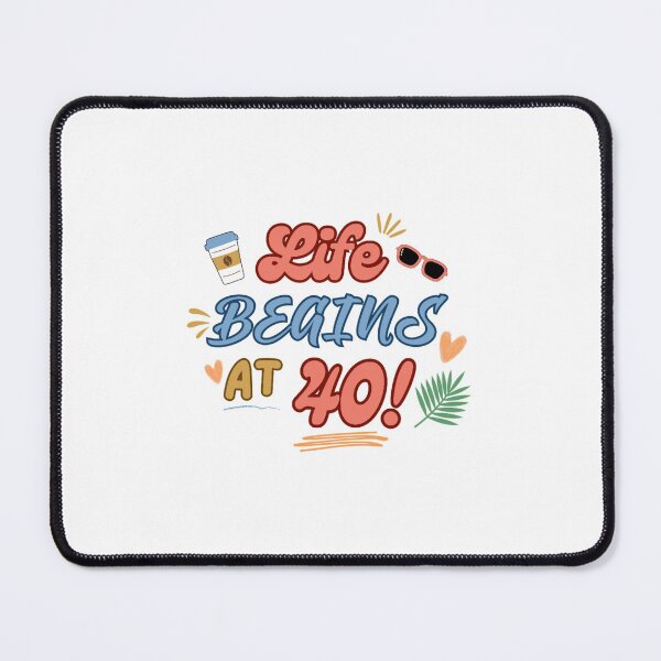 Item preview, Life Begins at 40! designed and sold by DixieGirlStudio.