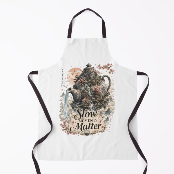 Item preview, Slow Moments Matter – Japanese Teapot Mountain designed and sold by NarpLTD.