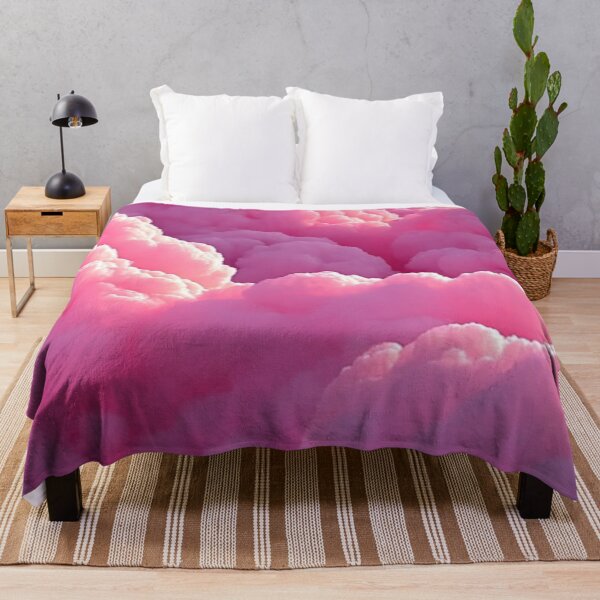Item preview, Dreamy Pink Clouds Aesthetic Art designed and sold by EatPrayLive.