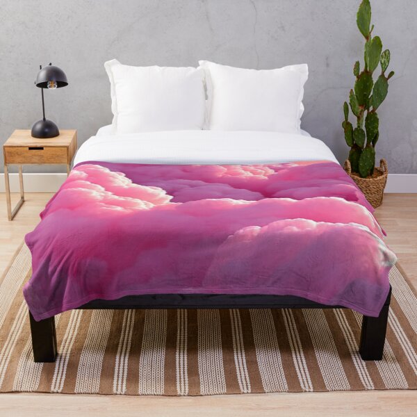 Item preview, Dreamy Pink Clouds Aesthetic Art designed and sold by EatPrayLive.