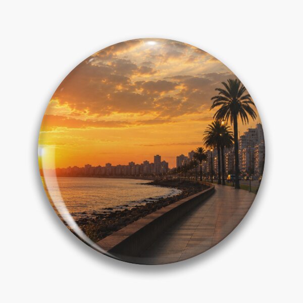 Item preview, Uruguay Rambla Sunset Memories  designed and sold by Tienda-Vane.