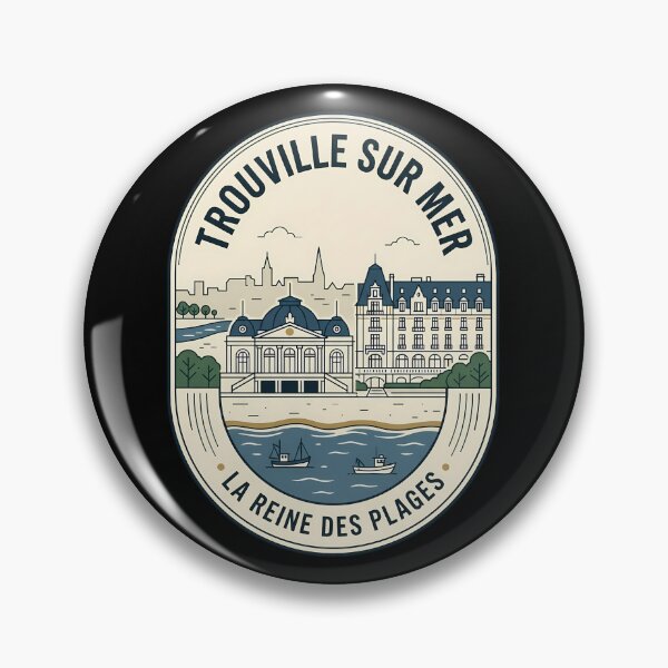 Item preview, Trouville Sur Mer France Vintage Travel Emblem designed and sold by k3rstman1.