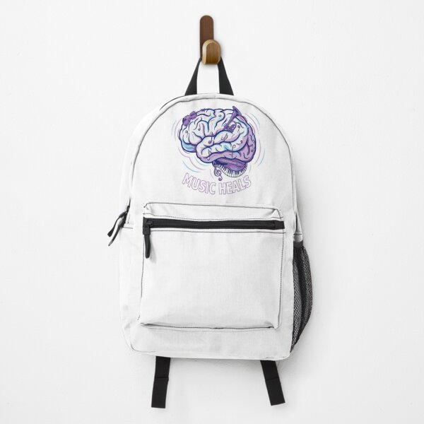 Item preview, Music Heals – Brain Instruments Music Therapy Design designed and sold by Midnight Veil Designs.