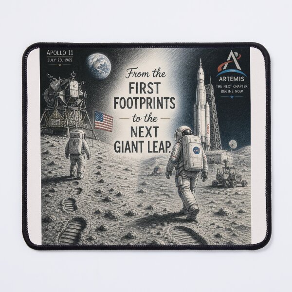 Item preview, From the first footprints to the next giant leap. designed and sold by CinemaChronik.