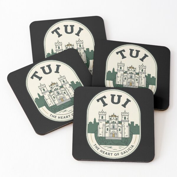Item preview, Tui Cathedral Galicia Vintage Travel Emblem designed and sold by k3rstman1.