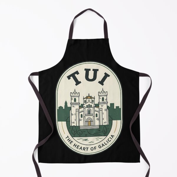 Item preview, Tui Cathedral Galicia Vintage Travel Emblem designed and sold by k3rstman1.