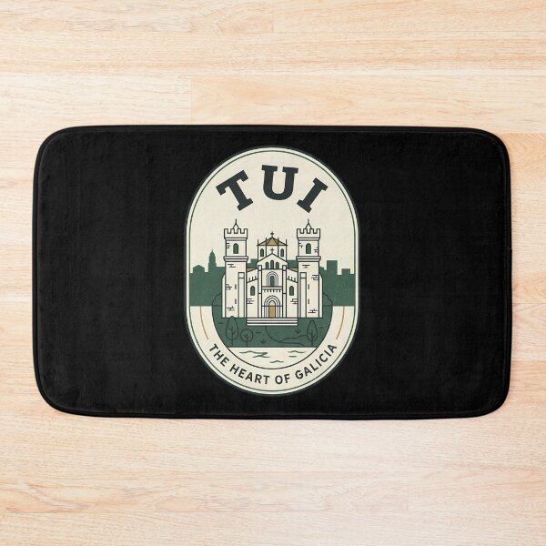 Item preview, Tui Cathedral Galicia Vintage Travel Emblem designed and sold by k3rstman1.