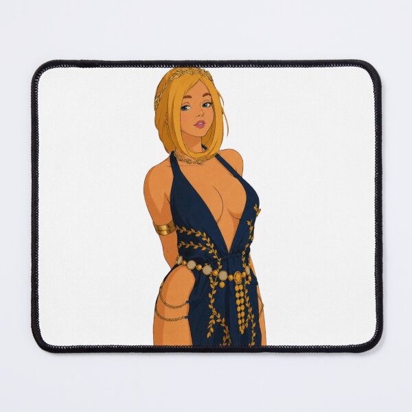 Item preview, Greek Goddess Pin-Up | Classical Mythology Inspired Fantasy Art | Classic Western Animation Style designed and sold by Hollow Moon Studios..