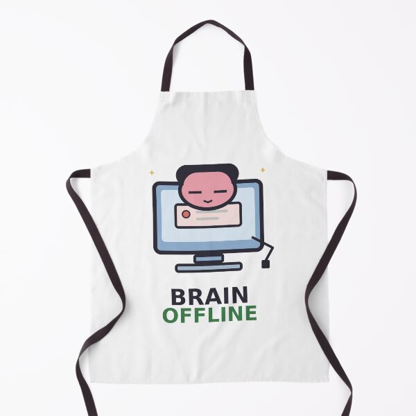 Item preview, Brain Offline — Funny Tired Human Design, Cute Gift For Low Energy Friends designed and sold by QuirkyCartel.
