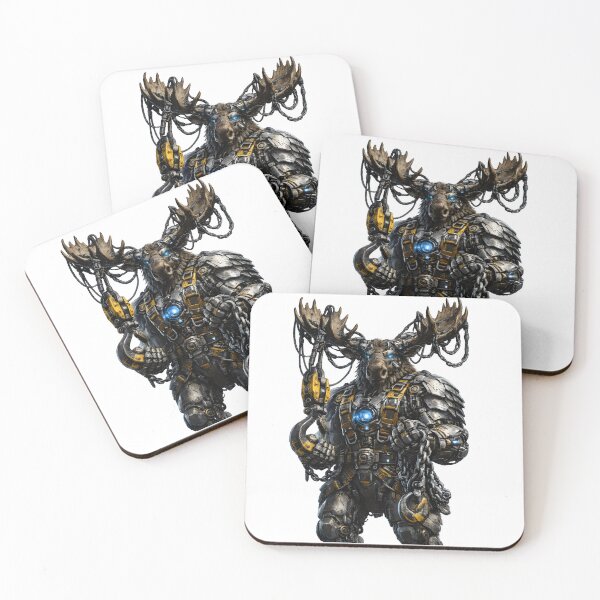 Item preview, Steel Moose Industrial Rigger – Mechanical Moose Worker | Steel Workers Collection designed and sold by SteelCoat Studio.