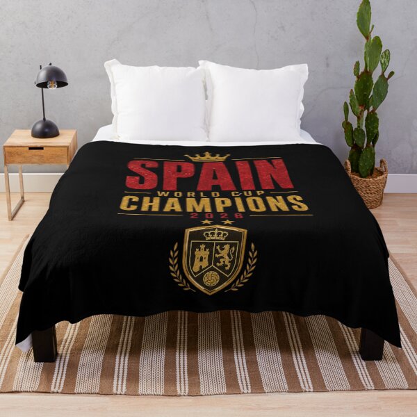Item preview, Spain World Cup Champions 2026 Gold Crown Soccer Crest designed and sold by PACS0011.