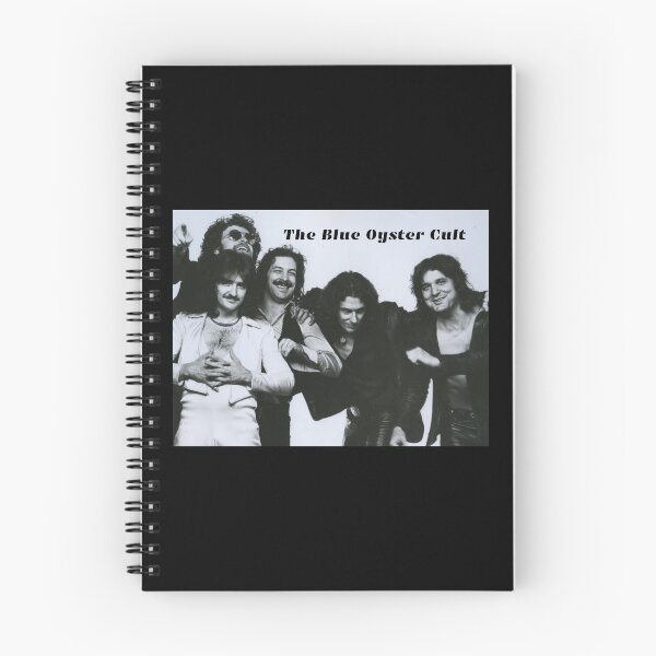 Item preview, Old Vintage Blue Oyster Cult Black and White Poster designed and sold by Halifaxartguy.