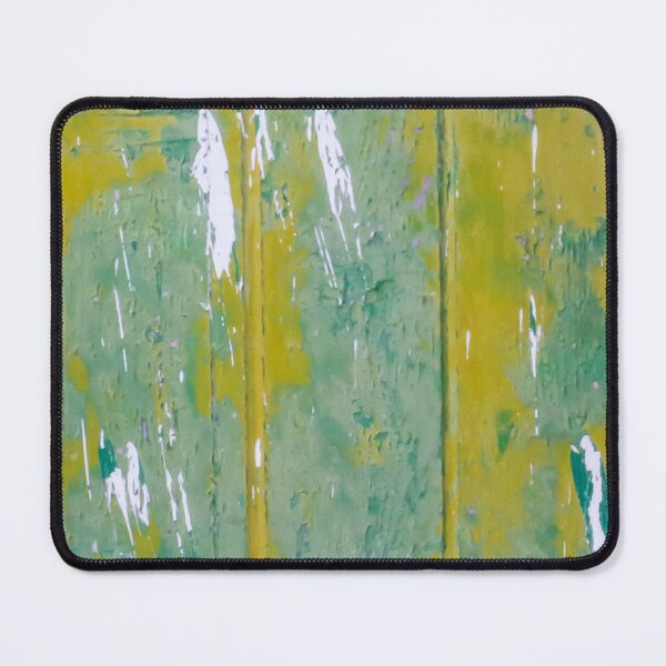 Item preview, Weathered Green and Yellow Painted Wood Texture With White Paint Splatters and Distressed Vertical Panels designed and sold by Nmallia.