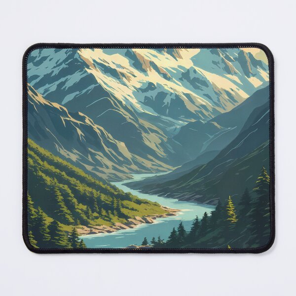 Item preview, Frozen Andes Journey Ushuaia designed and sold by JacksoonLester.