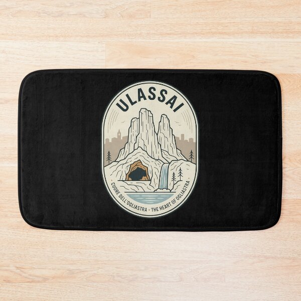Item preview, Ulassai Sardinia Italy Vintage Travel Emblem designed and sold by k3rstman1.