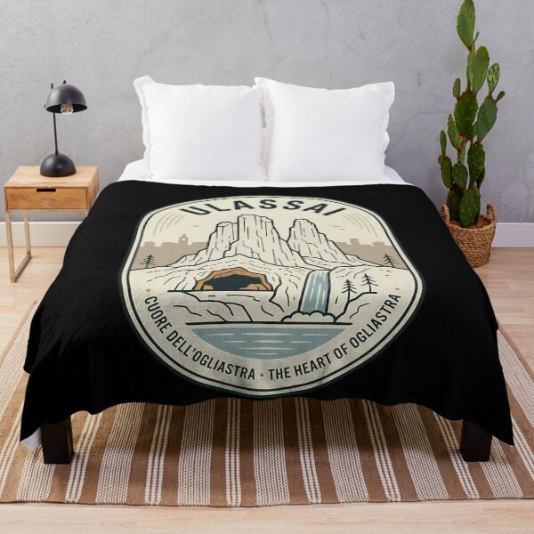 Item preview, Ulassai Sardinia Italy Vintage Travel Emblem designed and sold by k3rstman1.