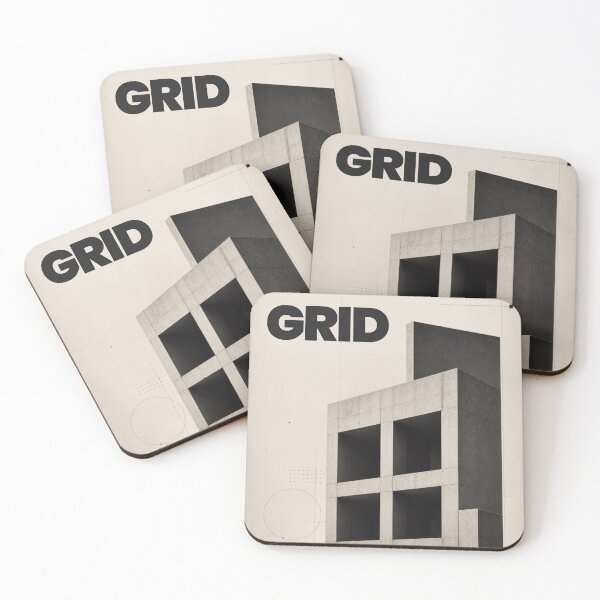 Item preview, Grid Minimalist Art designed and sold by TheRulingPen.