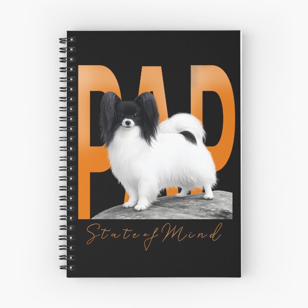 Item preview, PAP State of Mind | Elegant Papillon Dog Design designed and sold by PapillonArtStudio.