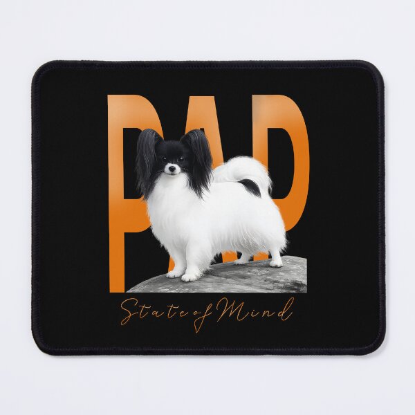 Item preview, PAP State of Mind | Elegant Papillon Dog Design designed and sold by PapillonArtStudio.