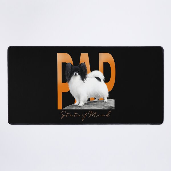 Item preview, PAP State of Mind | Elegant Papillon Dog Design designed and sold by PapillonArtStudio.