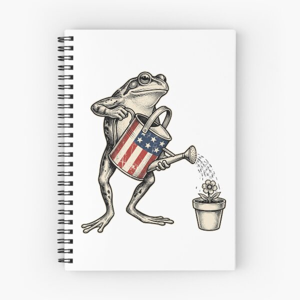 Item preview, Patriotic Gardening Frog designed and sold by Roy & Tiffany.