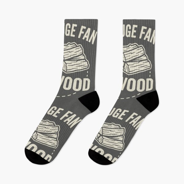 Item preview, I'm A Huge Fan Of Big Wood Lumberjack Firewood Humor designed and sold by Amir Faysal.