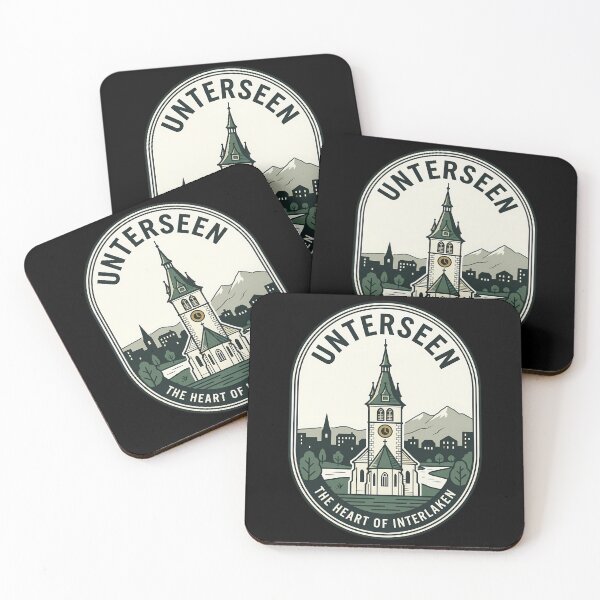 Item preview, Unterseen Switzerland Vintage Travel Emblem Interlaken designed and sold by k3rstman1.