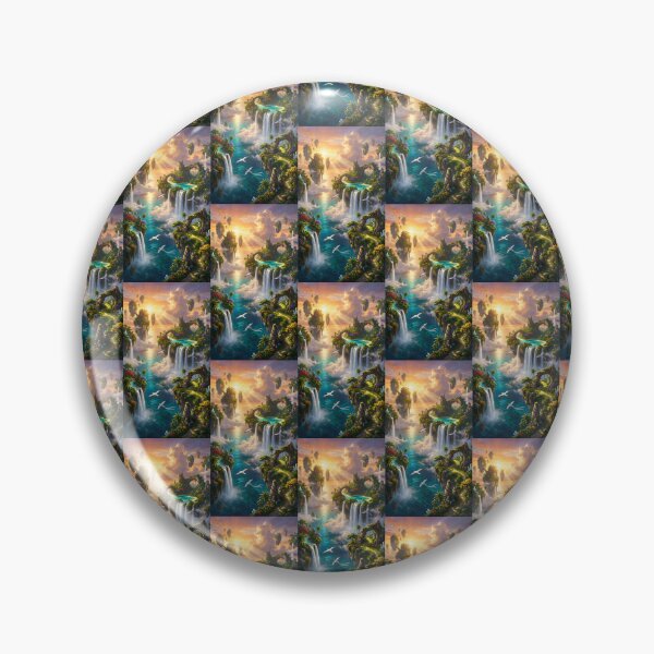 Item preview, Surreal Floating Tropical Island Sunrise Paradise designed and sold by Itsheartshop.