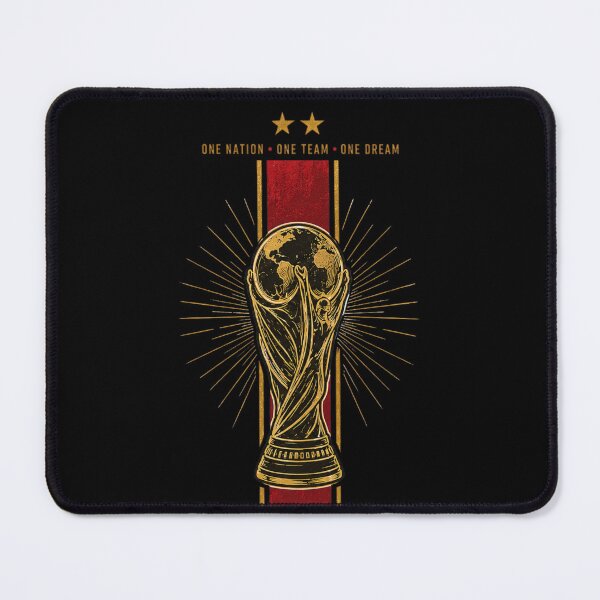 Item preview, World Cup Trophy Gold Line Art One Nation One Team One Dream designed and sold by PACS0011.
