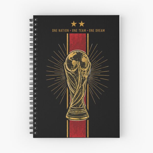 Item preview, World Cup Trophy Gold Line Art One Nation One Team One Dream designed and sold by PACS0011.